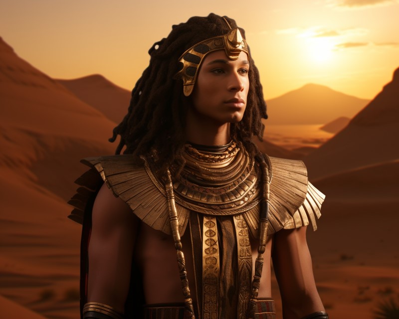 drawing of prince Thutmose