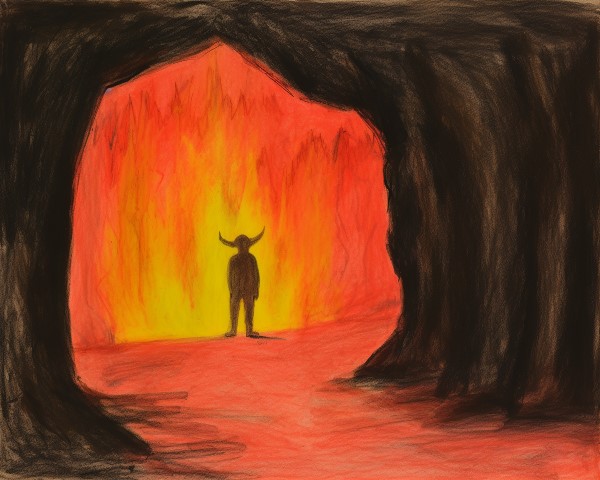 minotaur drawing