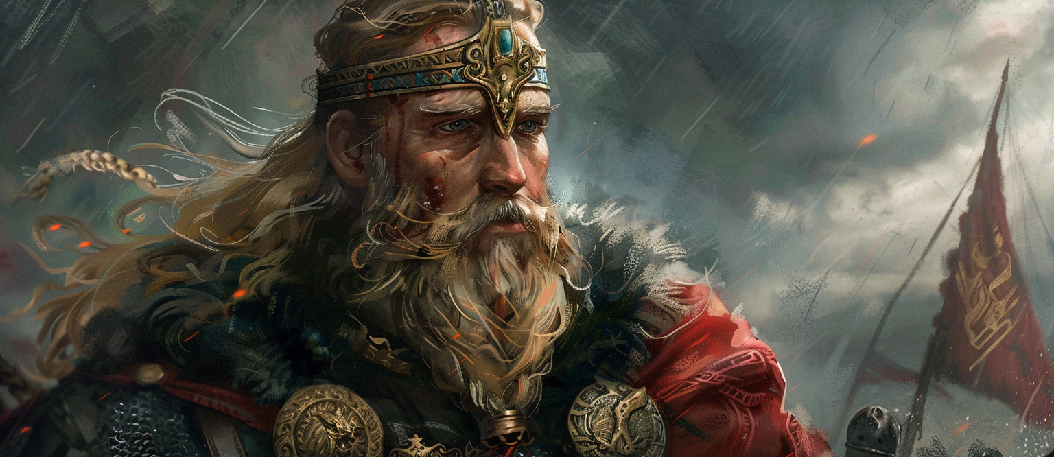 digital art of Bran the Blessed