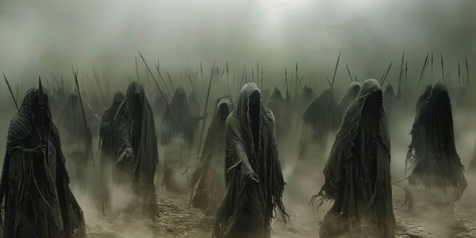 digital art of the Coranians, a mysterious race