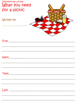 Informational Writing Worksheets