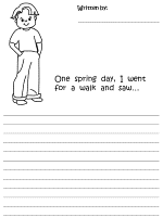 Creative Writing Prompt Worksheets