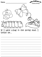 Creative Writing Prompt Worksheets