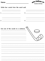 Creative Writing Worksheets