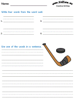 Creative Writing Worksheets