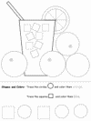 shapes recognition practice worksheet