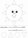 shapes recognition practice worksheet
