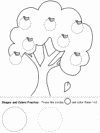 shapes recognition practice worksheet
