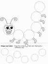 shapes recognition practice worksheet