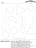 shapes recognition practice worksheet