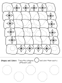 shapes recognition practice worksheet