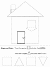 shapes recognition practice worksheet
