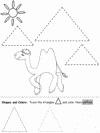 shapes recognition practice worksheet