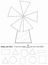 shapes recognition practice worksheet