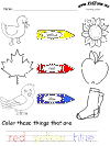 colors recognition practice worksheet