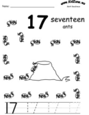 preschool counting worksheet