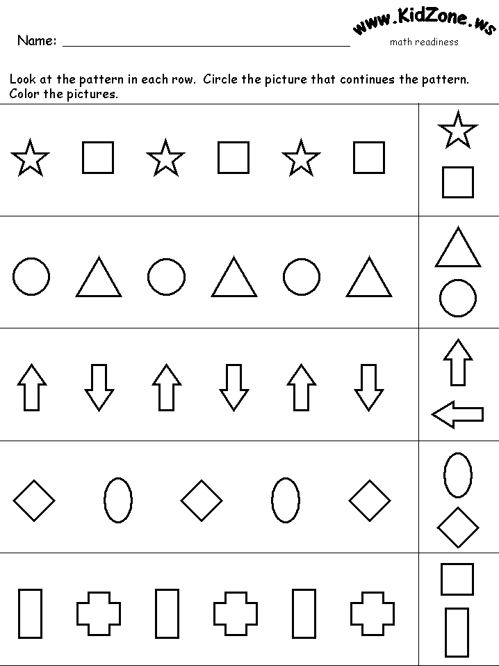 1-2-1-2-1-2 Patterns