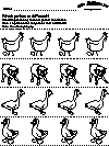 reading readiness practice worksheet