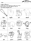 reading readiness practice worksheet
