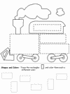 shapes recognition practice worksheet