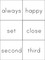 Fry Words grade three flashcards