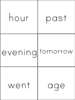 Fry Words grade four flashcards