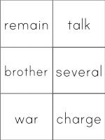 Fry Words grade four flashcards