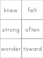 Fry Words grade four flashcards