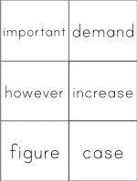 Fry Words grade four flashcards