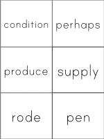 Fry Words grade four flashcards
