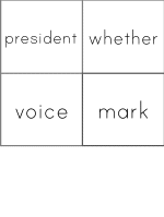 Fry Words grade four flashcards