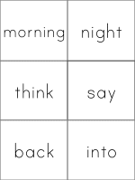 Fry Words grade two flashcards