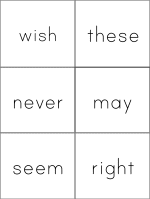 Fry Words grade two flashcards