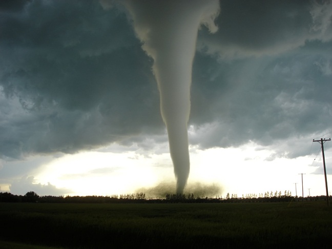 F5 Tornado near Elie, Manitoba in 2007